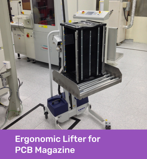 SACS - Ergonomic Lifter for PCB Magazine